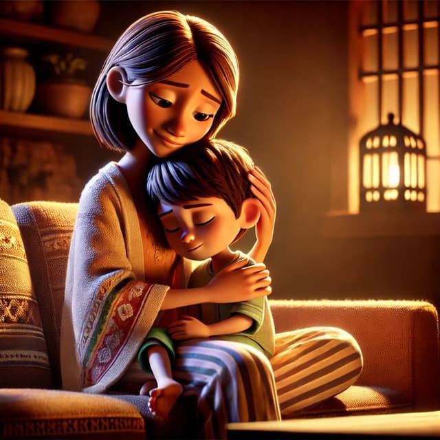 איך להשתמש ב-Smart Storytime - שלב 1: הזן את האתגר, לדוגמה התפרצות כעס